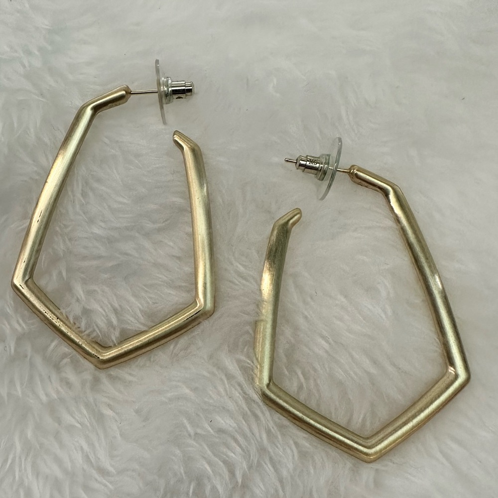 Kendra Scott Gold Hoops